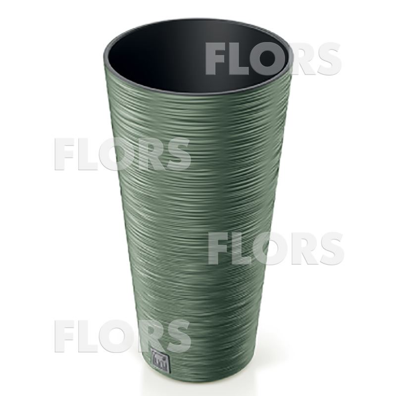 FURU ROUND SLIM кашпо зеленый