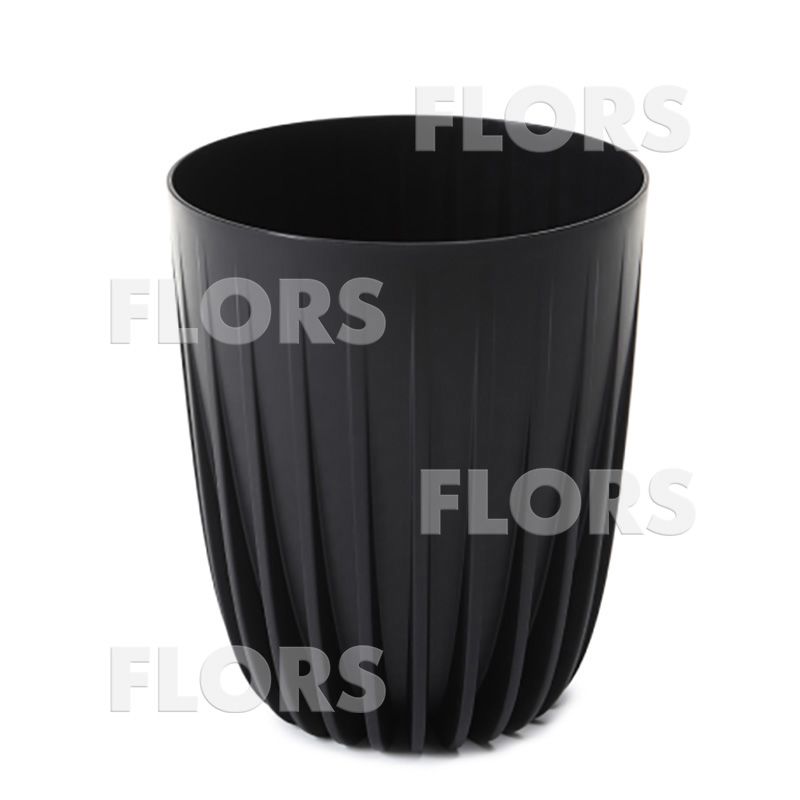 MIRA ECO recycled кашпо черный