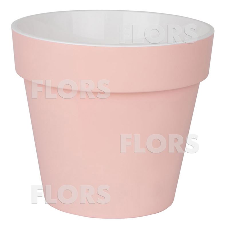 ПР20-20 ПРОТЕЯ Розовый пластиковый горшок с вкладкой