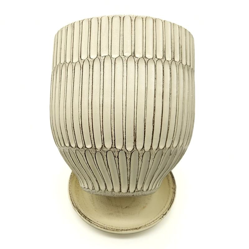 Горшок керамика Италия ваниль