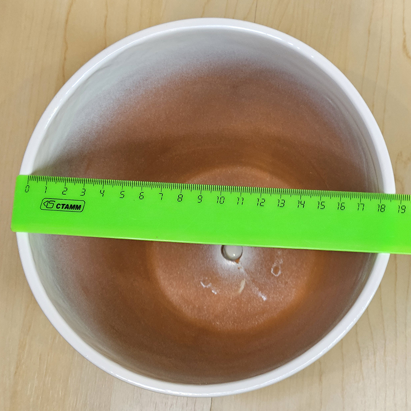 Горшок глянцевый керамика Классик