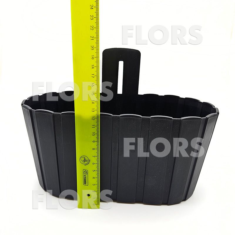 Балконный ящик Антрацит пластик