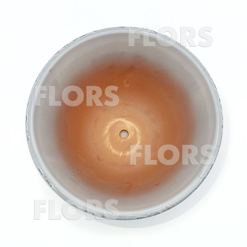 Горшок керамика Классик Маг белый