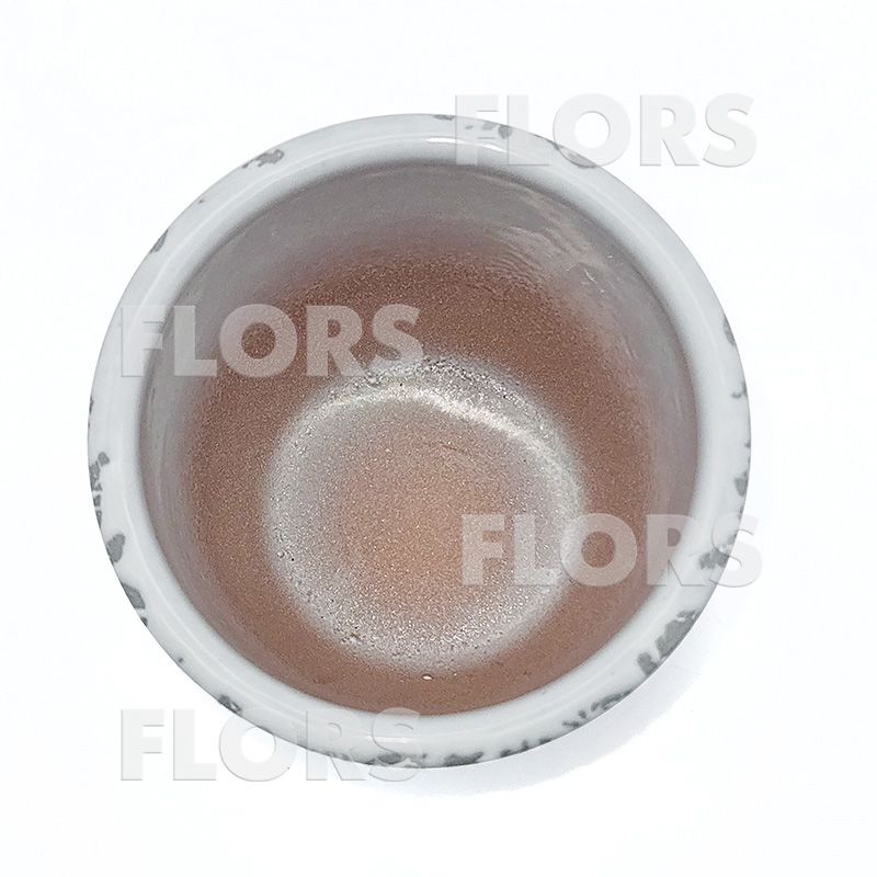 Комплект из 2-х кашпо керамика Крокус Маг белый