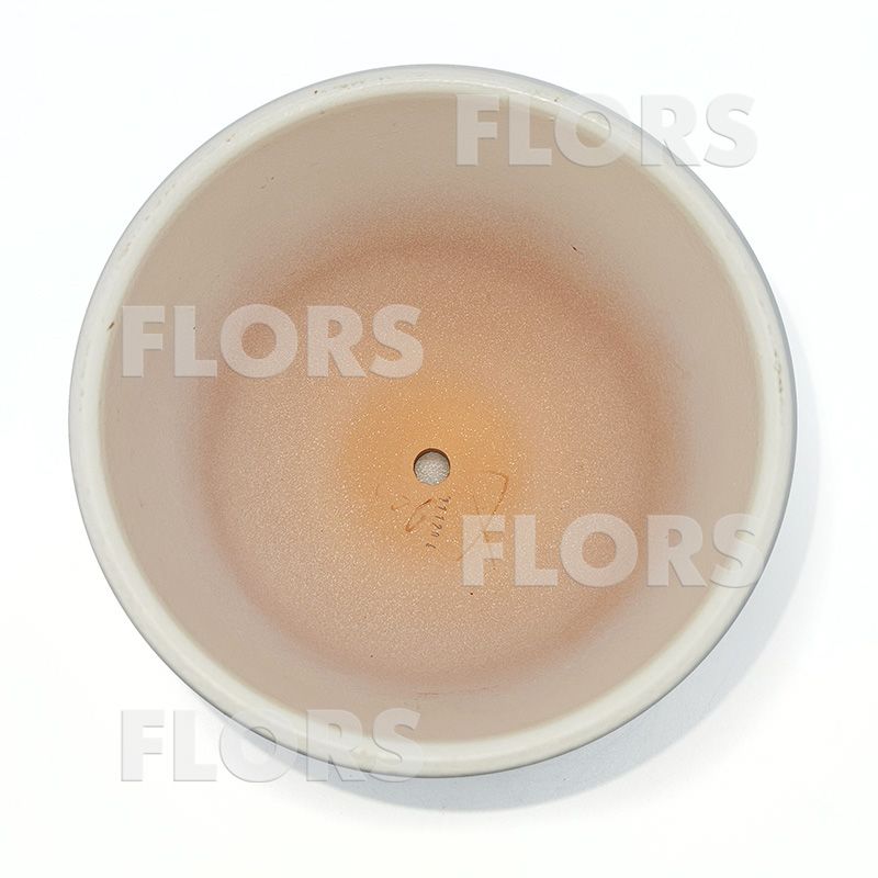 Горшок керамика Таксы белый