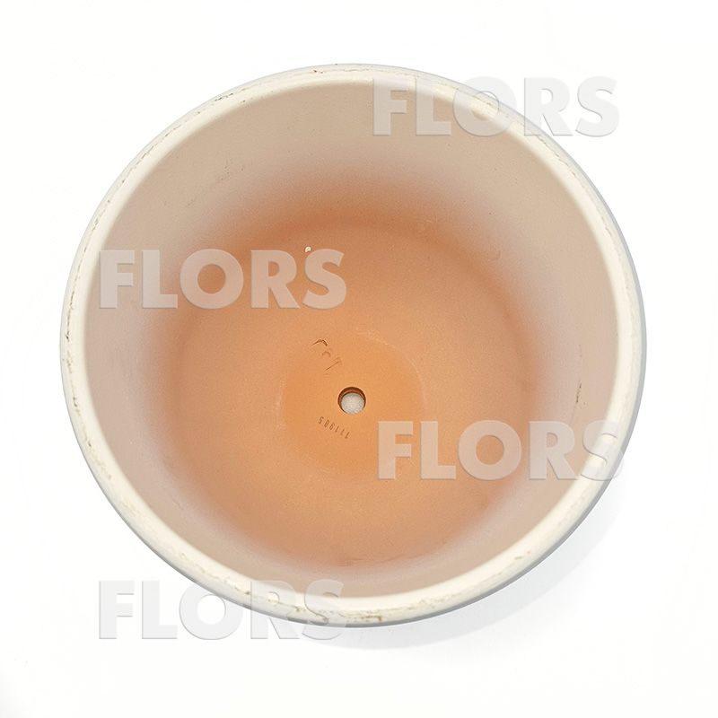 Горшок керамика Таксы белый