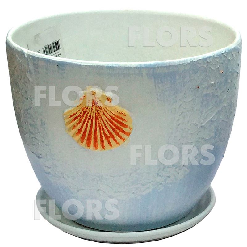 Горшок керамика Морское дно