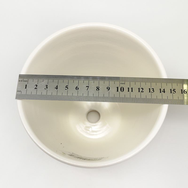 Горшок керамика Колор белый