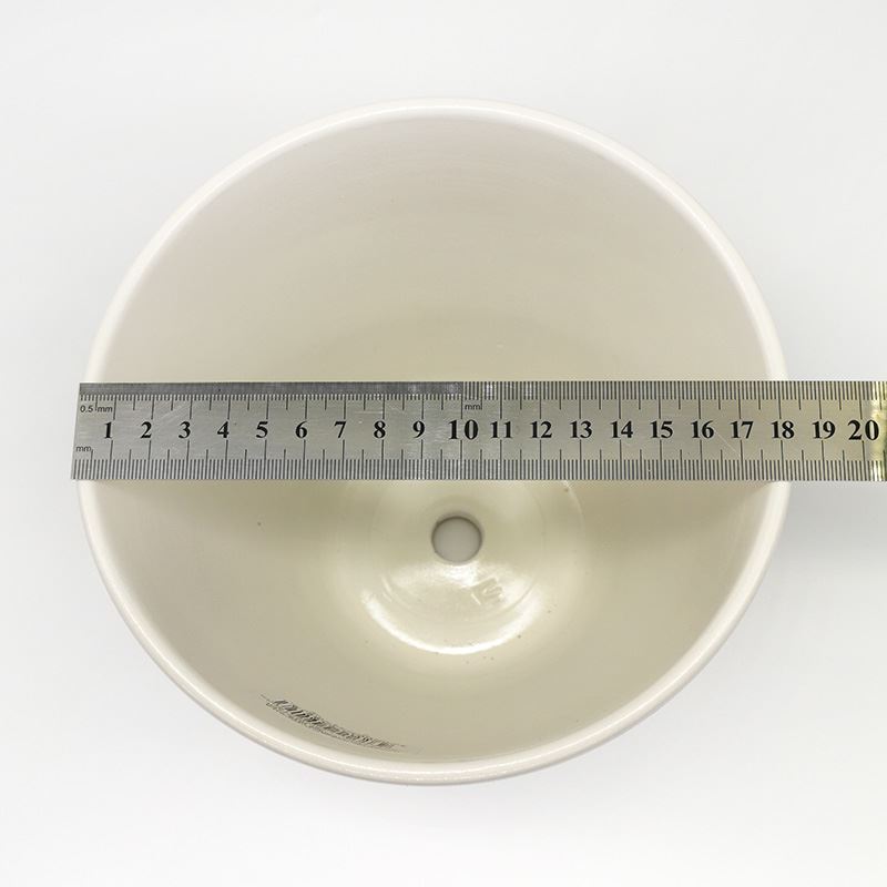 Горшок керамика Колор белый