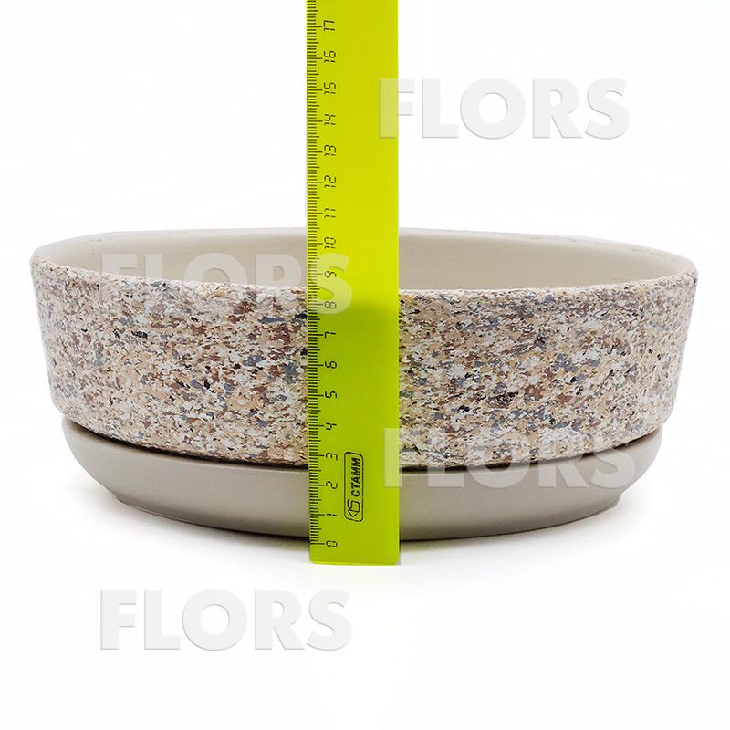 Бонсайница керамика Камень Лунный