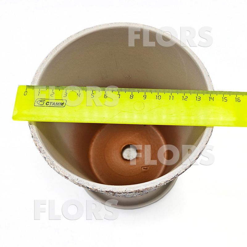 Горшок керамика Конус камень лунный