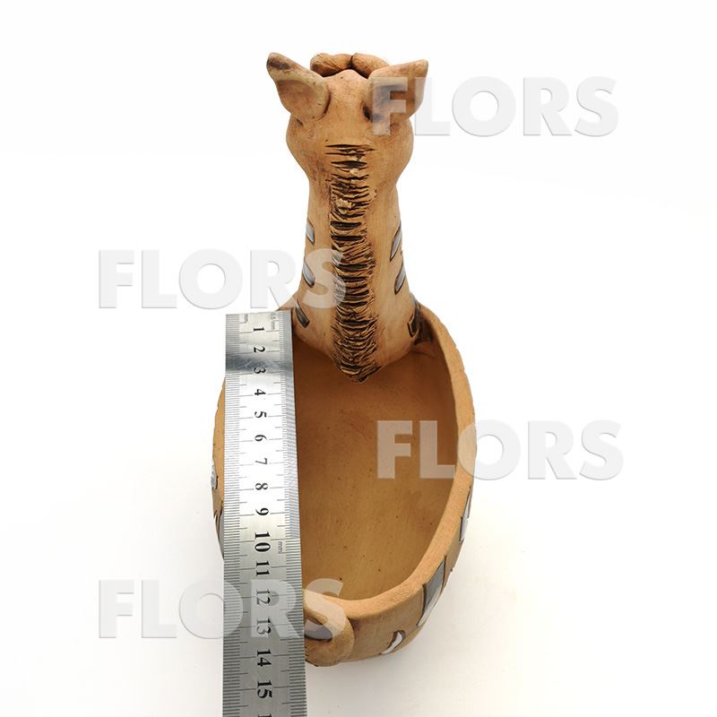 Кашпо керамика Зебра